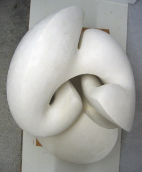 Gipsskulptur Metamorphose 1