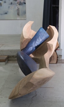Holzskulptur Erwachen 5
