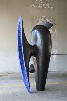 Holzplastik Froschkoenig 3