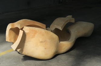 Holzskulptur PrometheusEpimetheus 6