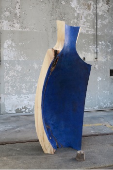 Holzskulptur Ich-Du 1