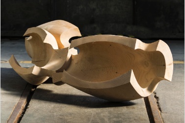 Holzskulptur TriasAmeno 1