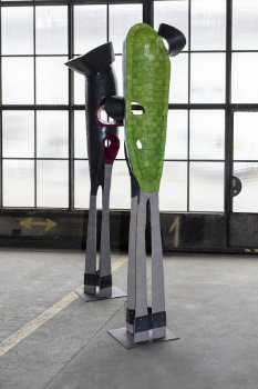 Holzplastik Koenig Narr 4