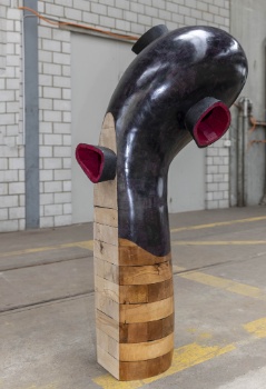 Holzplastik StillerRebell 1