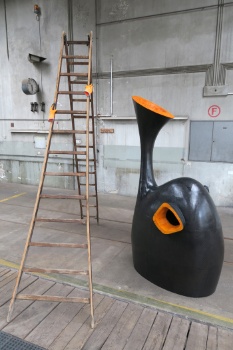 Holzplastik EinhornOpferlamm 7