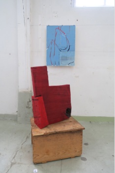 Holzskulptur Kreuzbueste 2